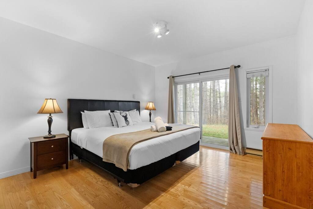 Le Champetre Tremblant 2Bdrs Condo W Fireplace モントランブラン エクステリア 写真